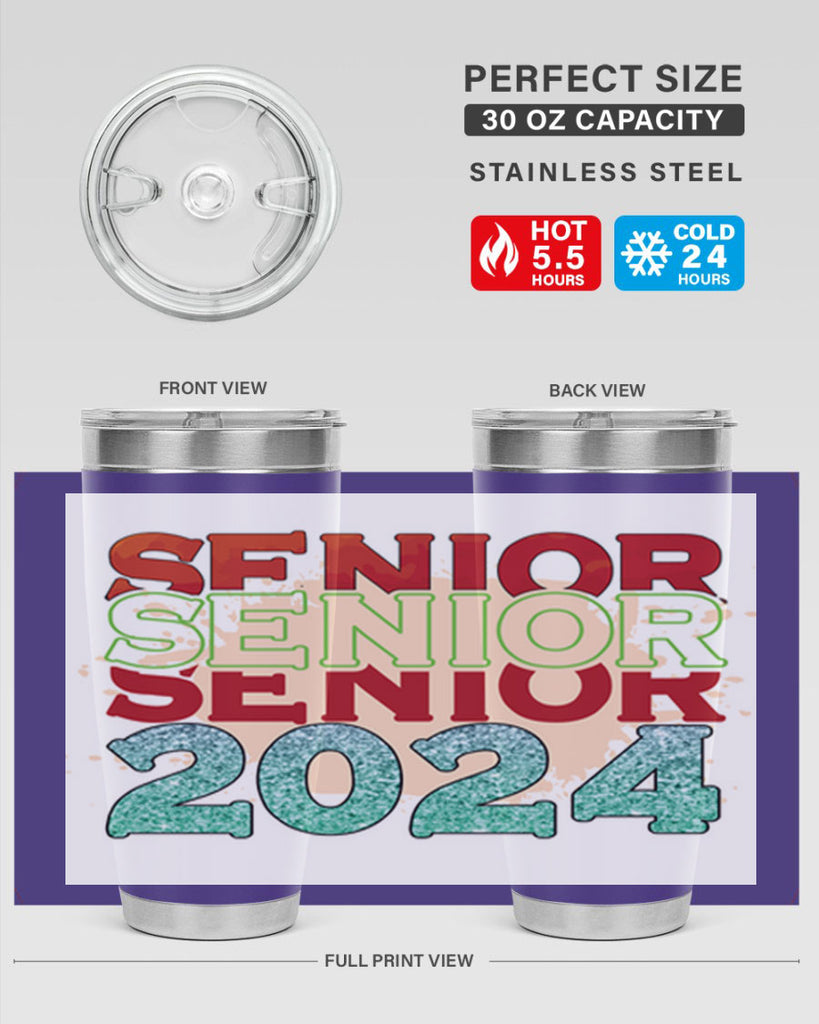 Senior 2024 1 10#- 12th grade- Tumbler