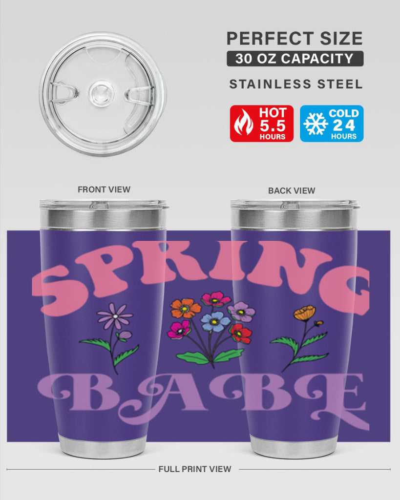 Spring Babe  480#- spring- Tumbler