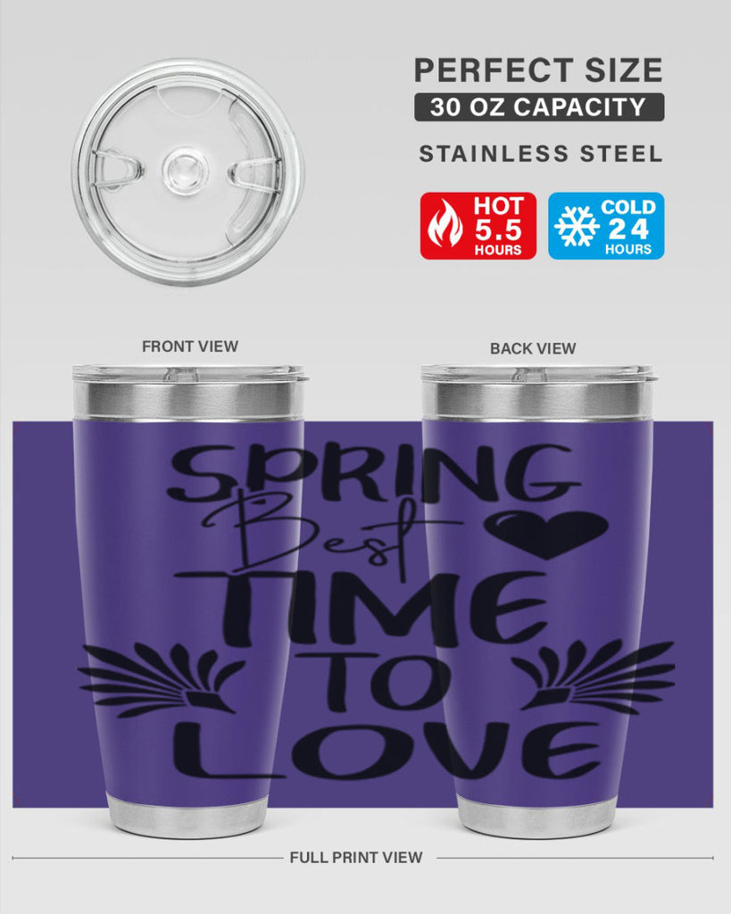 Spring Best Time to Love 414#- spring- Tumbler