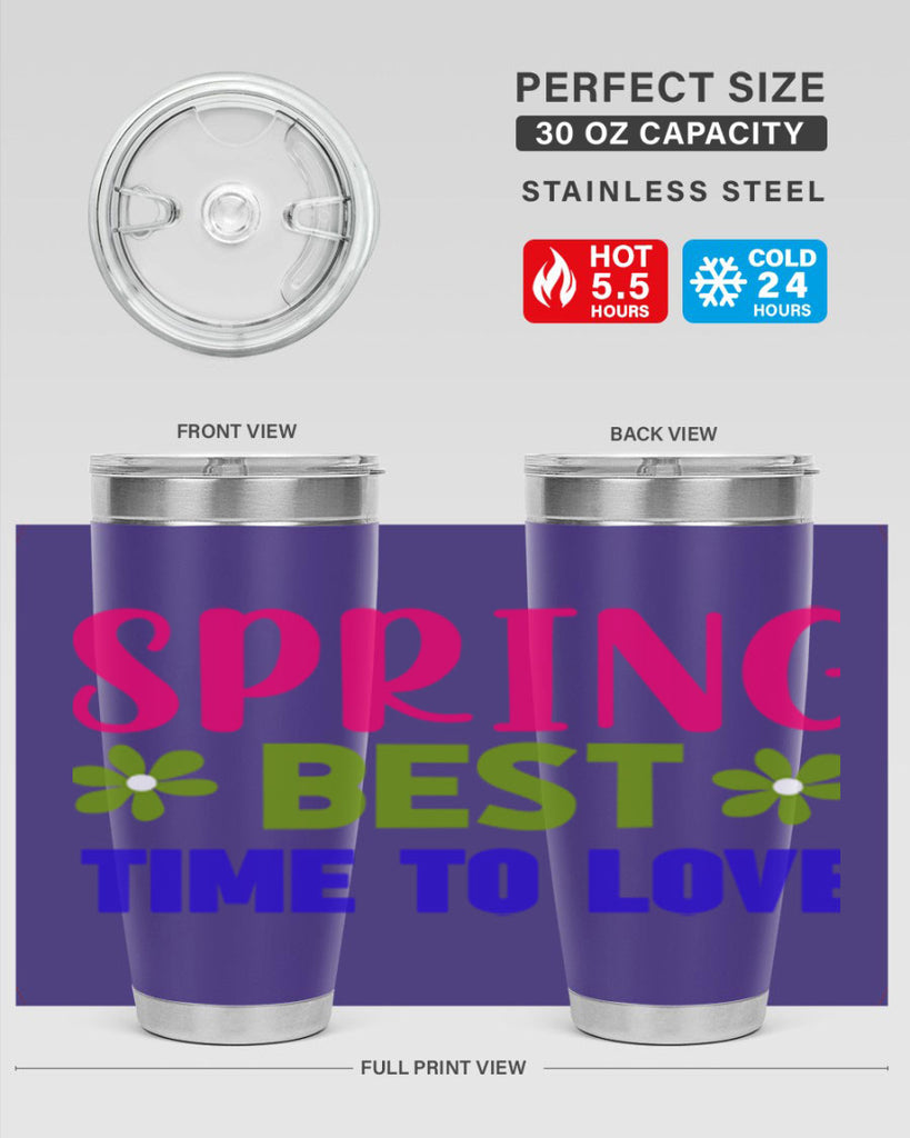 Spring Best Time to Love 416#- spring- Tumbler