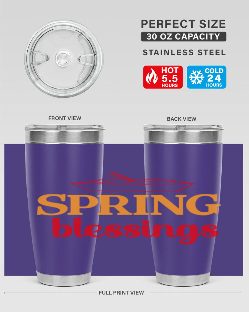 Spring blessings 420#- spring- Tumbler