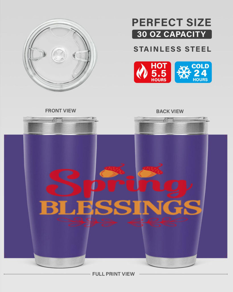 Spring blessings 421#- spring- Tumbler