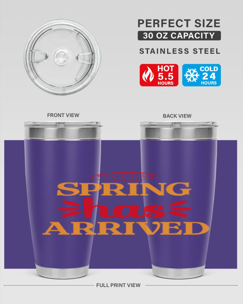 Spring has arrived 427#- spring- Tumbler