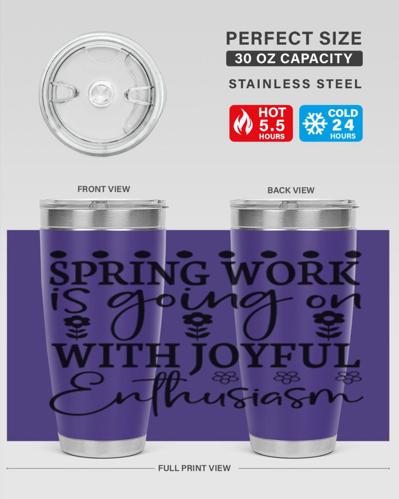 Spring work is going on 521#- spring- Tumbler
