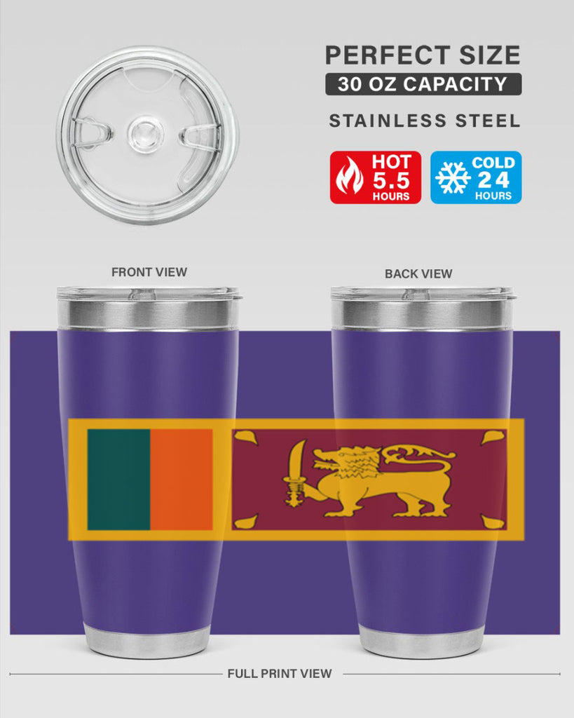 Sri Lanka 32#- world flags- Tumbler