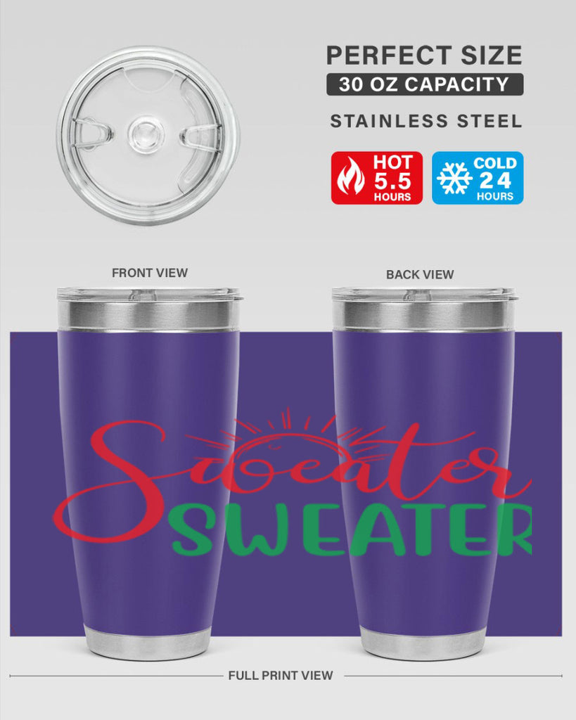 Sweater Weather 583#- fall- Tumbler