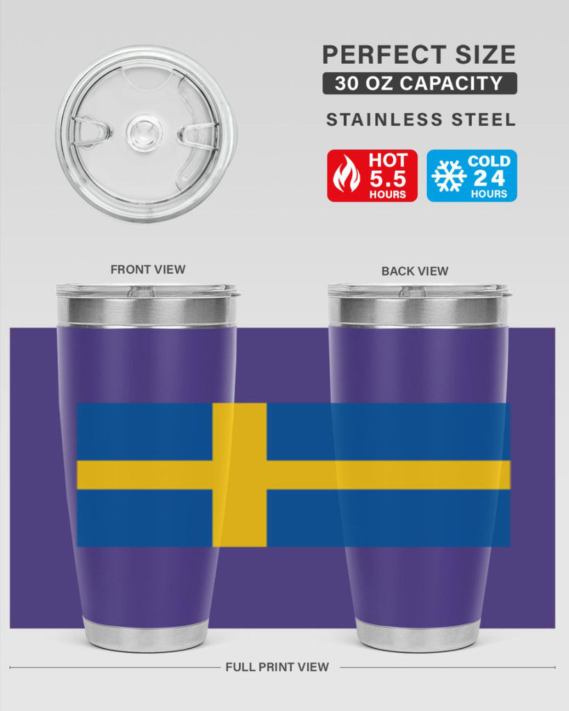 Sweden 29#- world flags- Tumbler