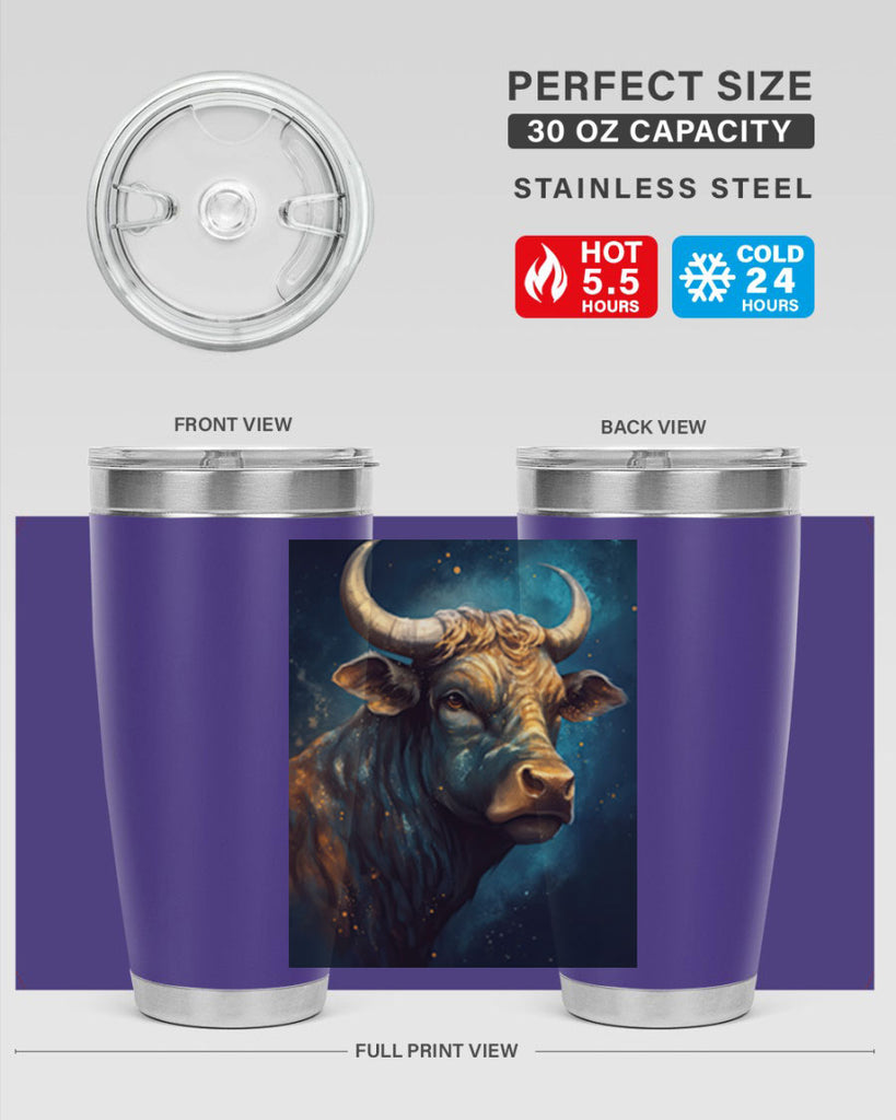 Taurus 55#- zodiac- Tumbler