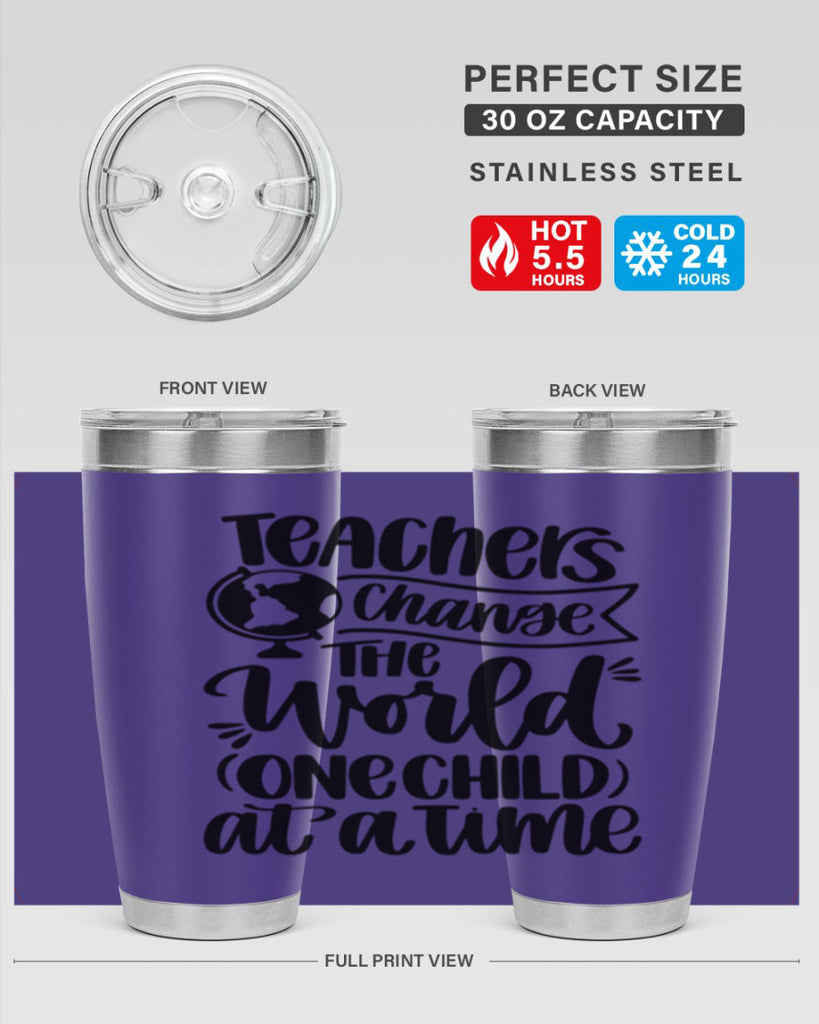 Teachers Change The Style 45#- teacher- tumbler