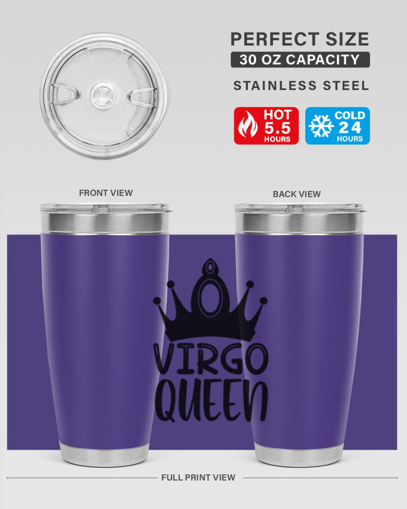 Virgo queen 539#- zodiac- Tumbler