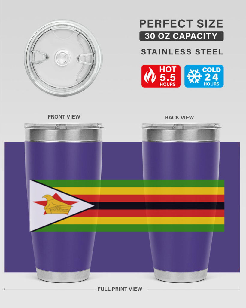 Zimbabwe 1#- world flags- Tumbler