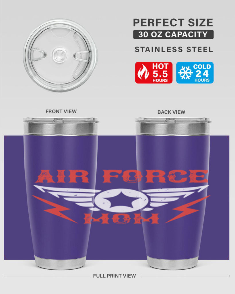 air force mom 225#- mom- Tumbler