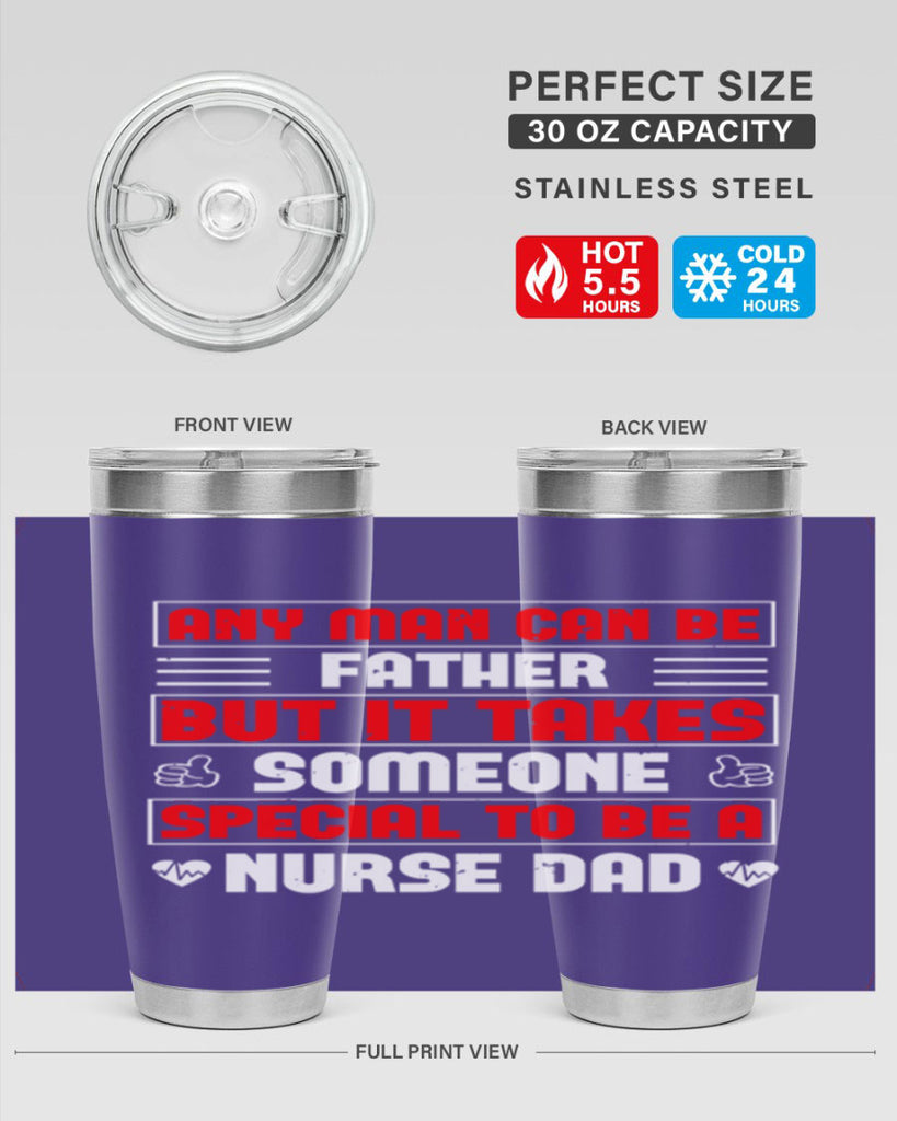 any man can be father Style 272#- nurse- tumbler