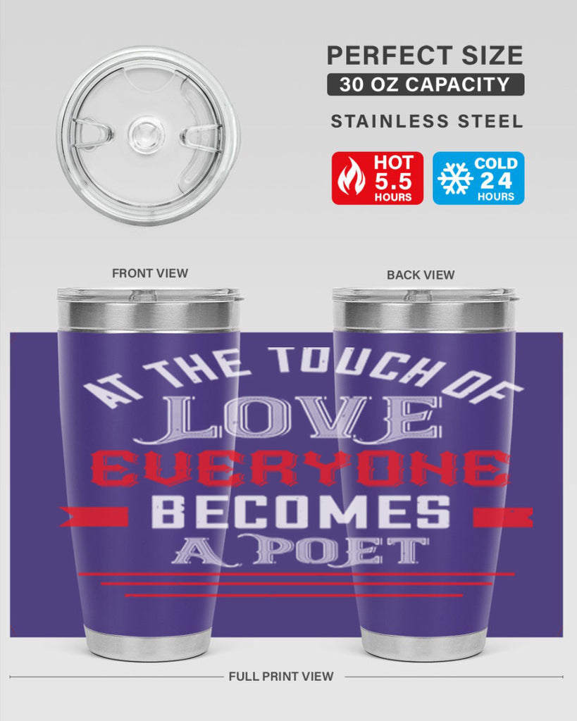at the touch of love 69#- valentines day- Tumbler