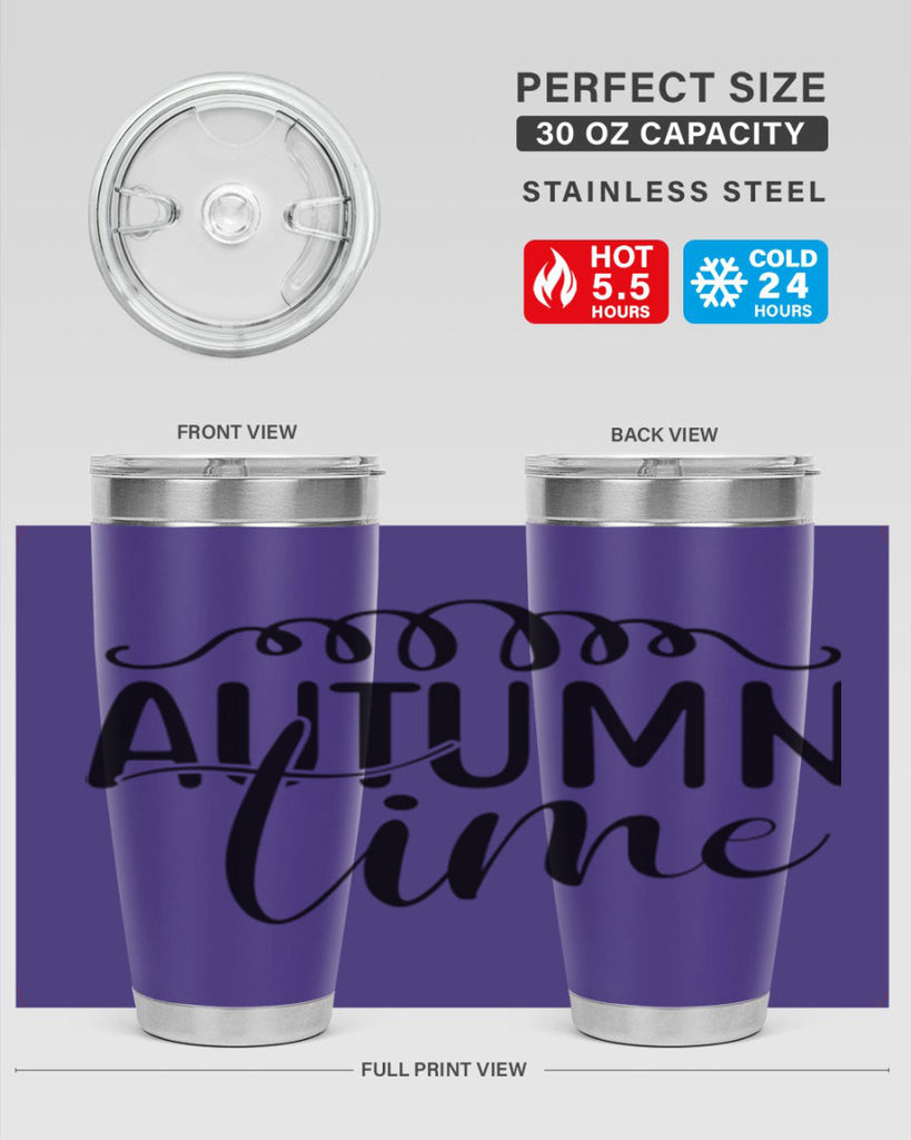 autumn time 36#- fall- Tumbler