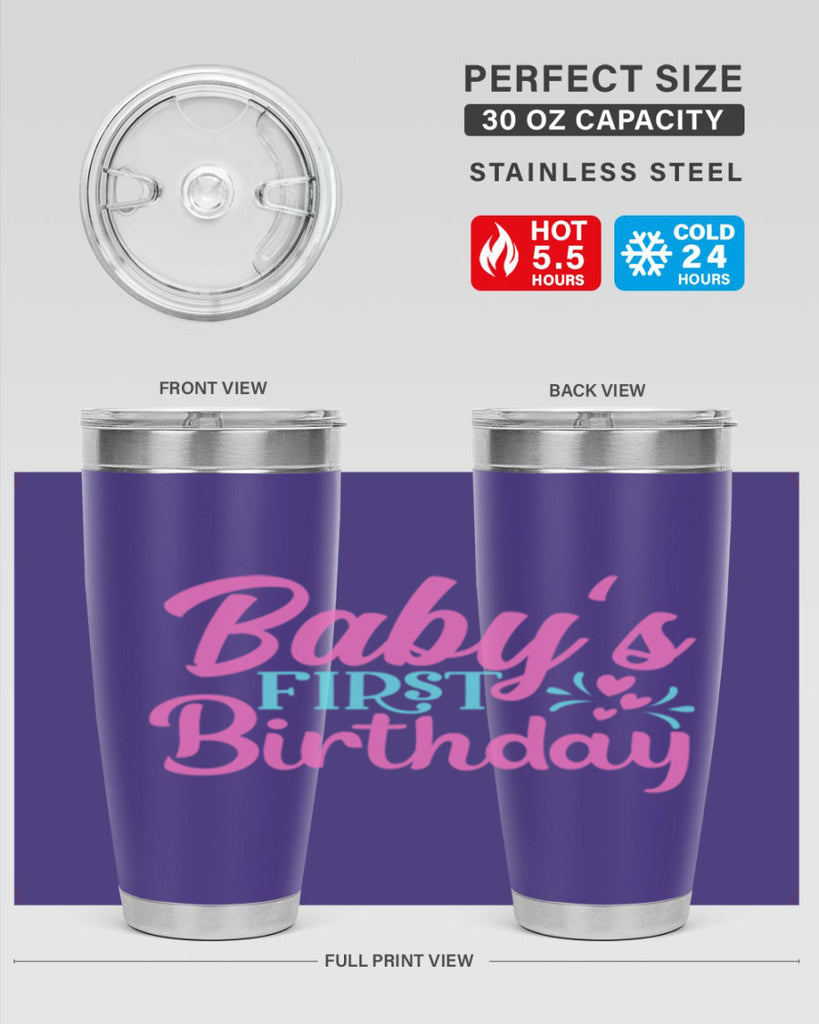 babys first birthday Style 288#- baby- tumbler