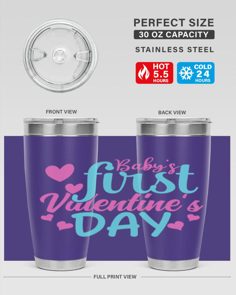 babys first valentines day Style 281#- baby- tumbler