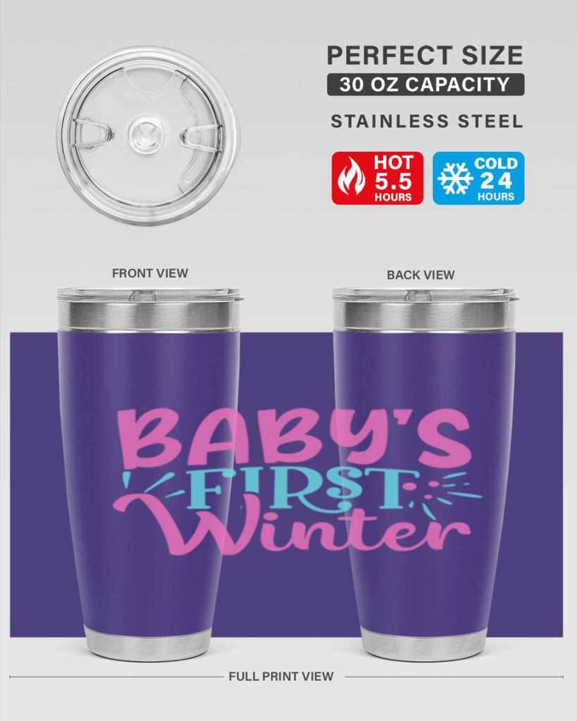 babys first winter Style 280#- baby- tumbler