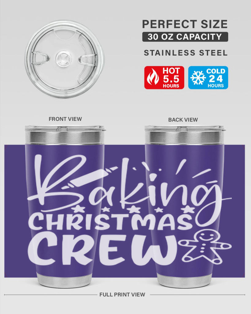 baking christmas crew 56#- kitchen- Tumbler