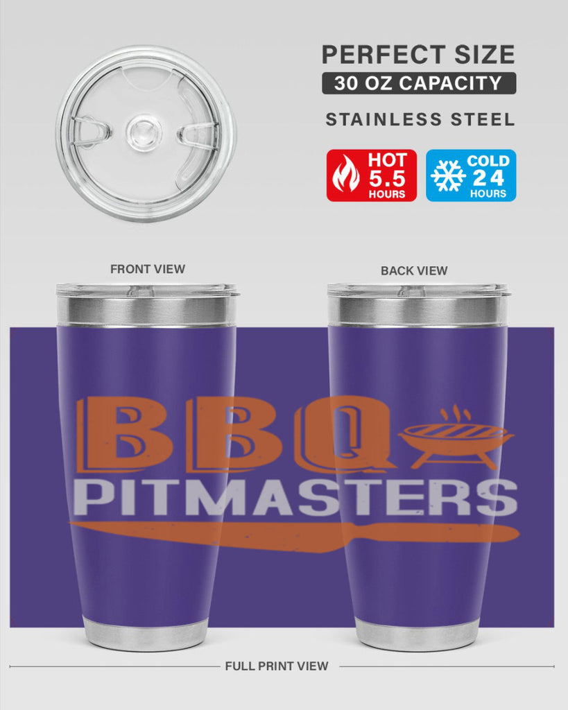 bbq pitmasters 4#- bbq- Tumbler