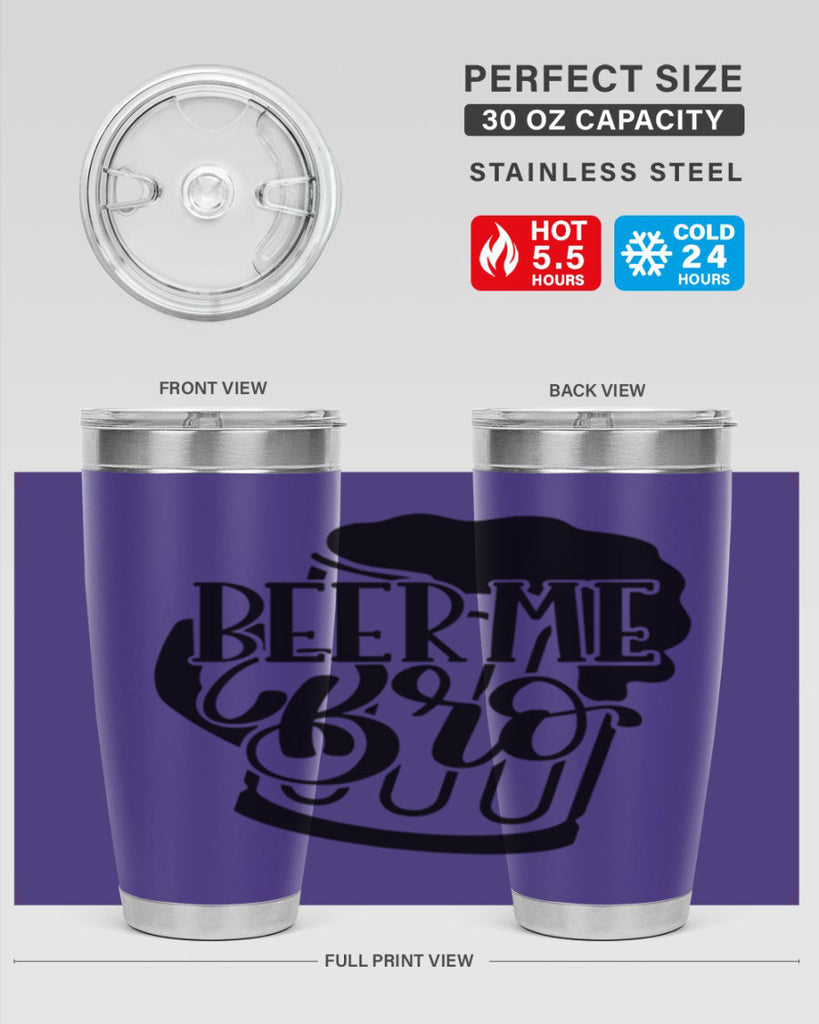 beer me bro 47#- beer- Tumbler