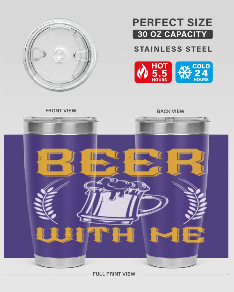 beer with me 103#- beer- Tumbler