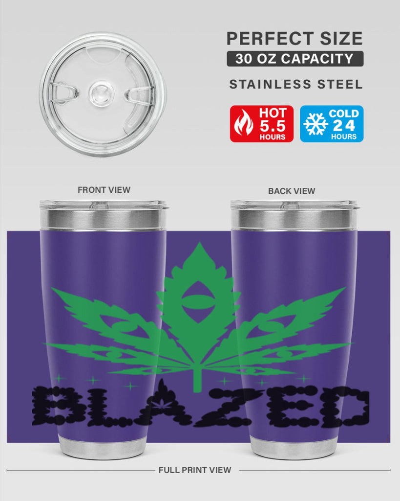 blazed 16#- marijuana- Tumbler