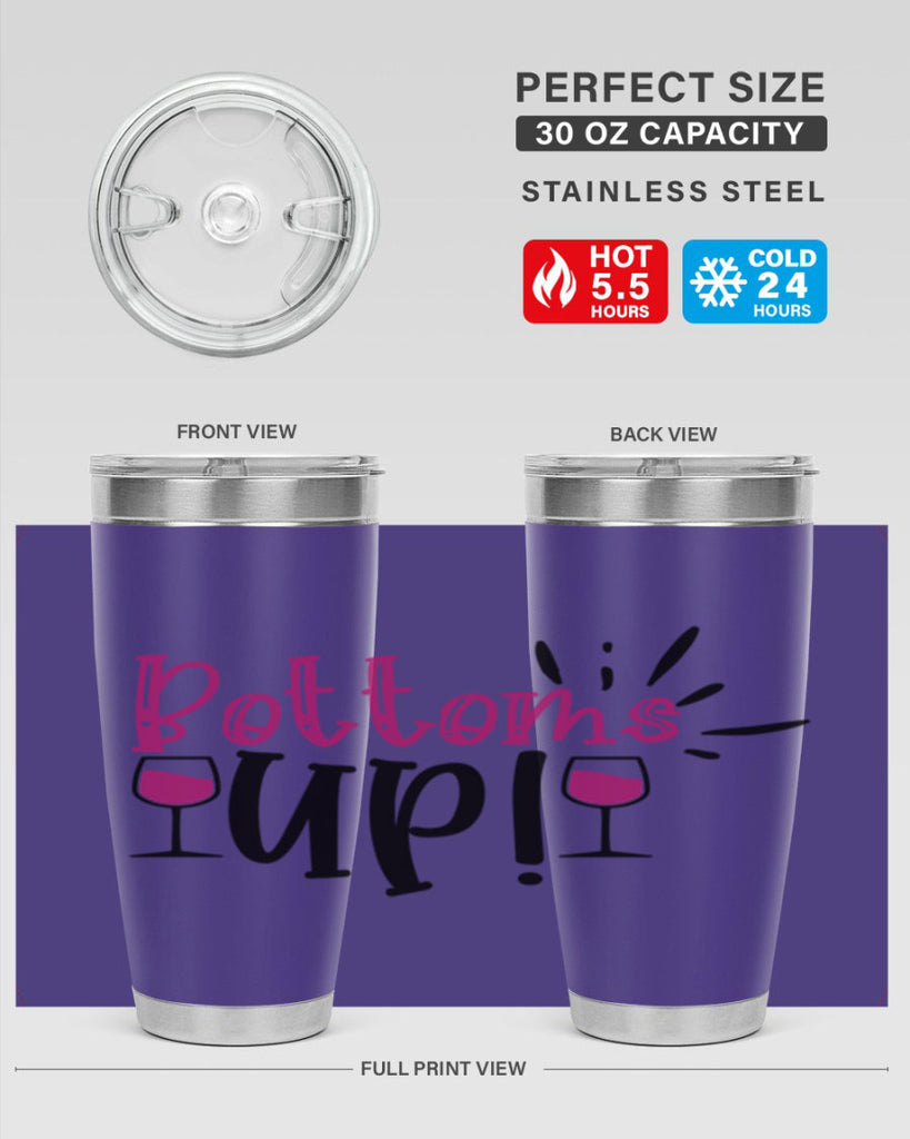 bottoms tup 208#- wine- Tumbler