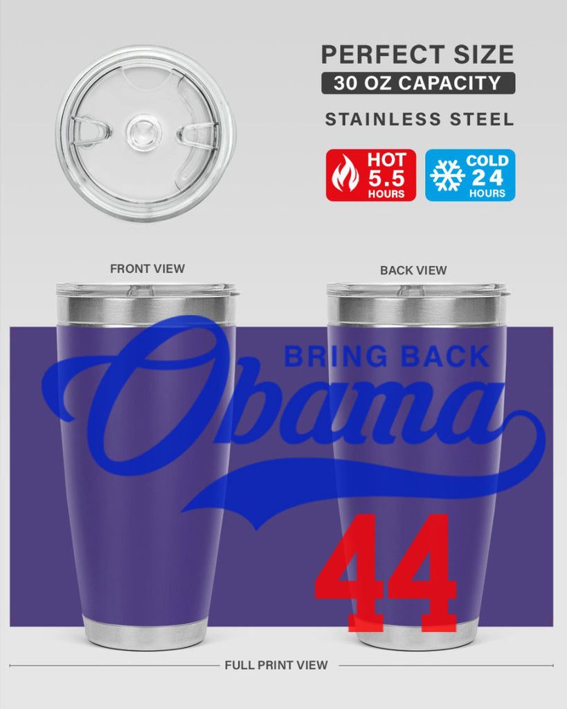 bring back obama jersey 191#- black words phrases- Cotton Tank