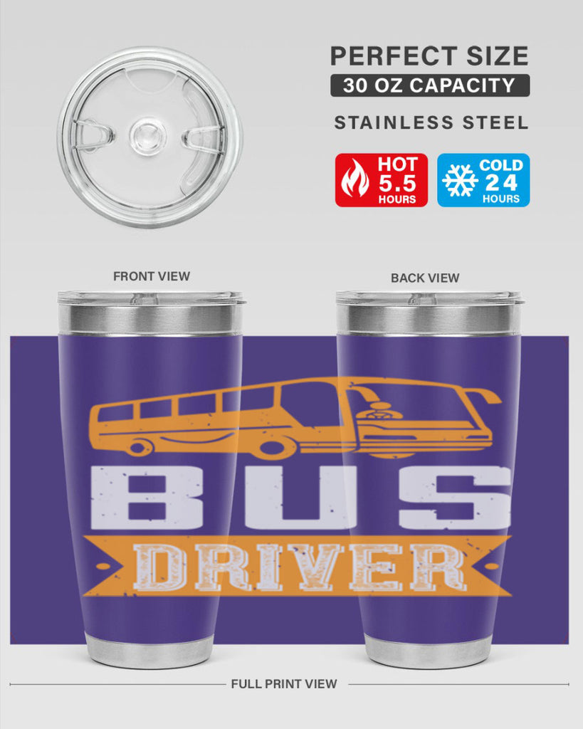 bus driver Style 40#- bus driver- tumbler