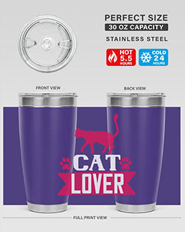 cat lover Style 32#- cat- Tumbler