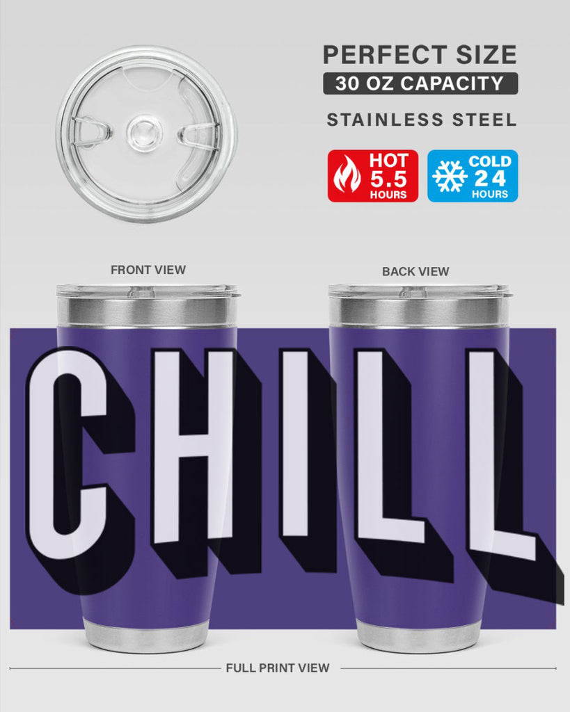 chill netflix 186#- black words phrases- Cotton Tank