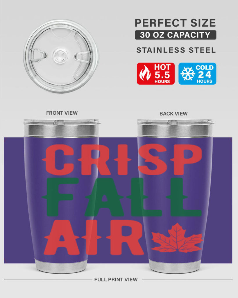 crisp fall air 62#- fall- Tumbler
