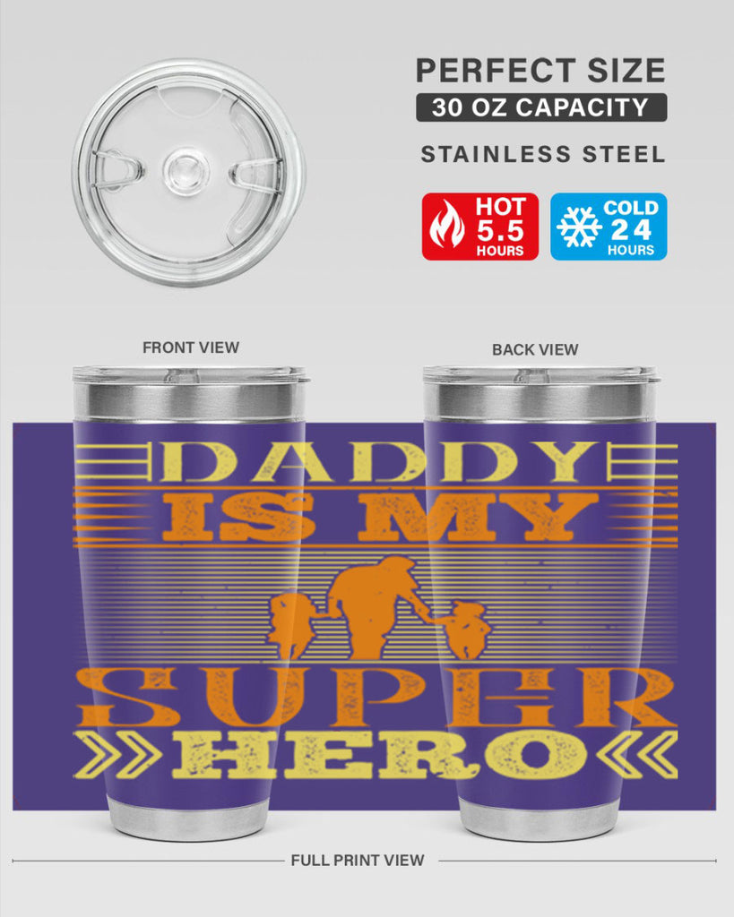 daddy is my super hero 241#- fathers day- Tumbler