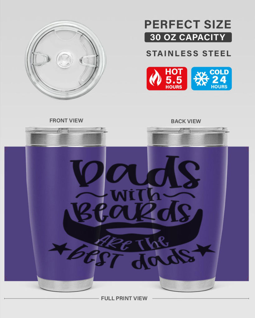 dads with beards are the best dads 53#- fathers day- Tumbler