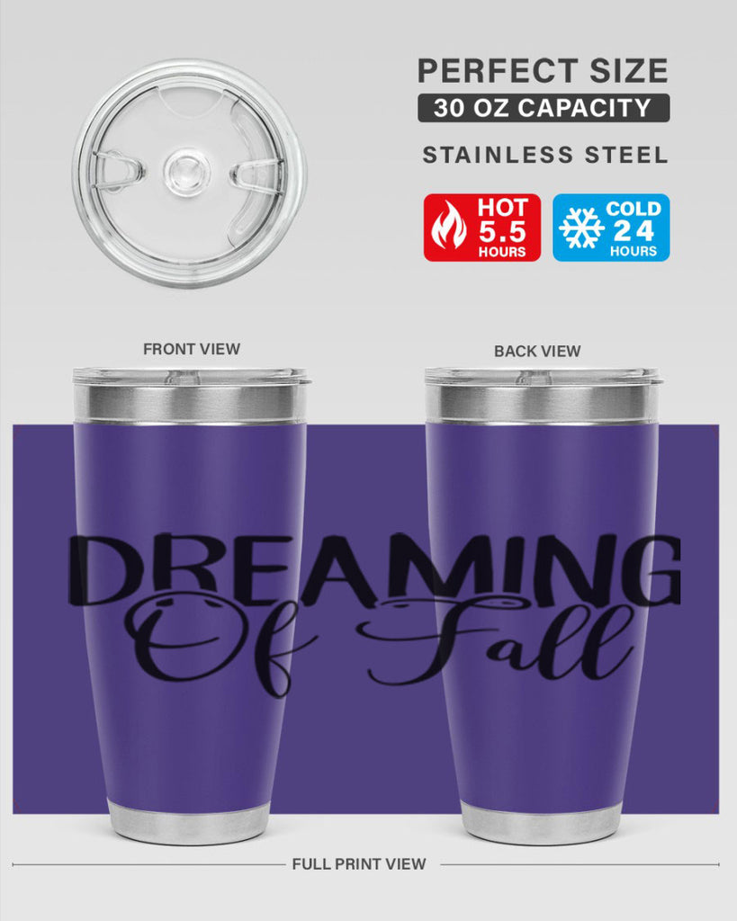 dreaming of fall 71#- fall- Tumbler