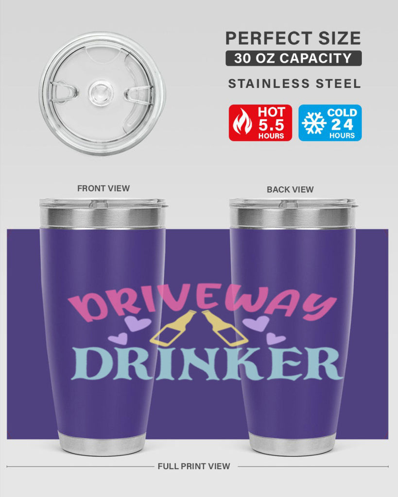 driveway drinker 127#- beer- Tumbler