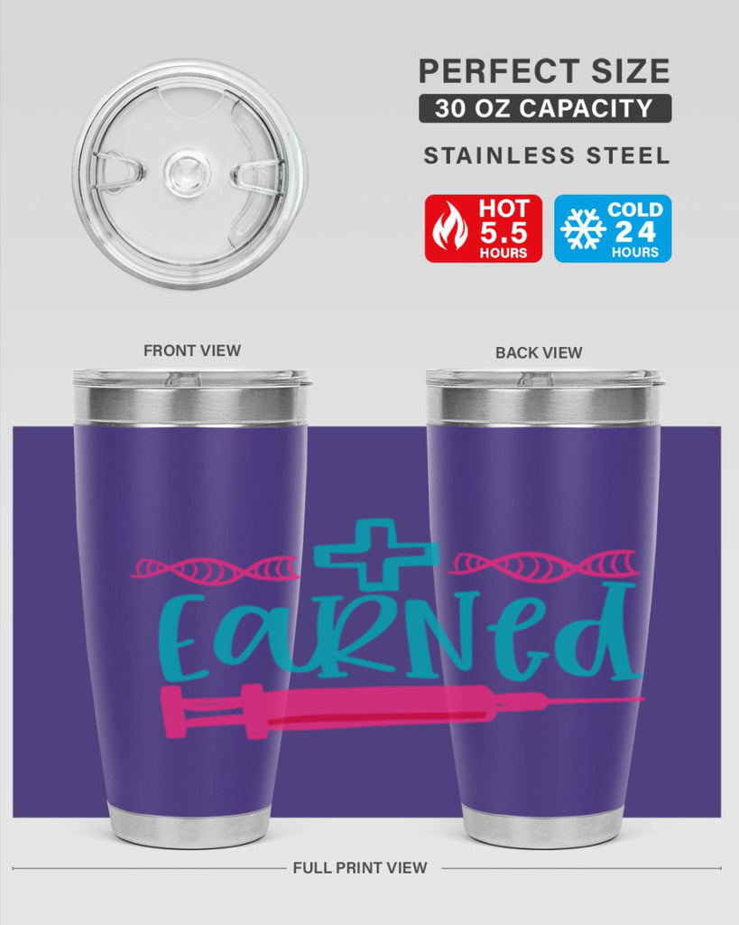 earned Style Style 197#- nurse- tumbler