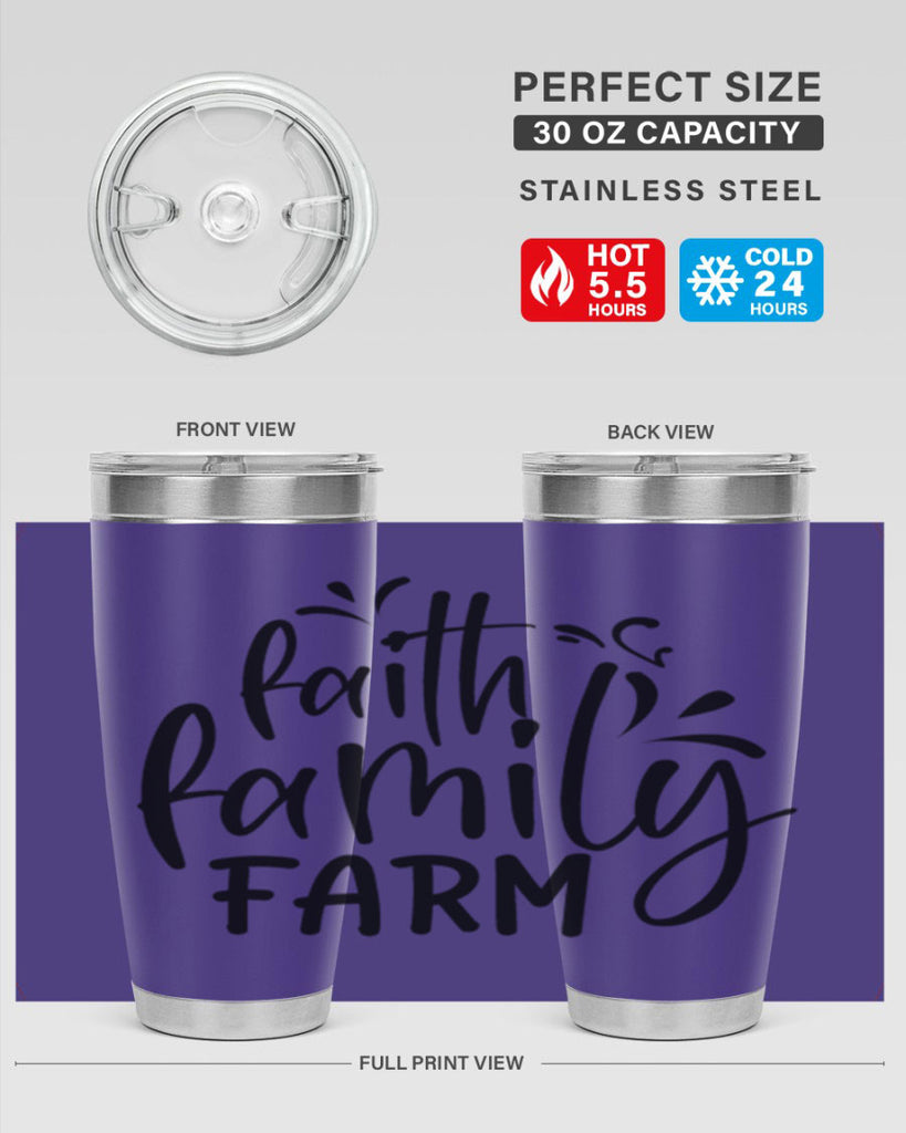 faith family farm 44#- family- Tumbler