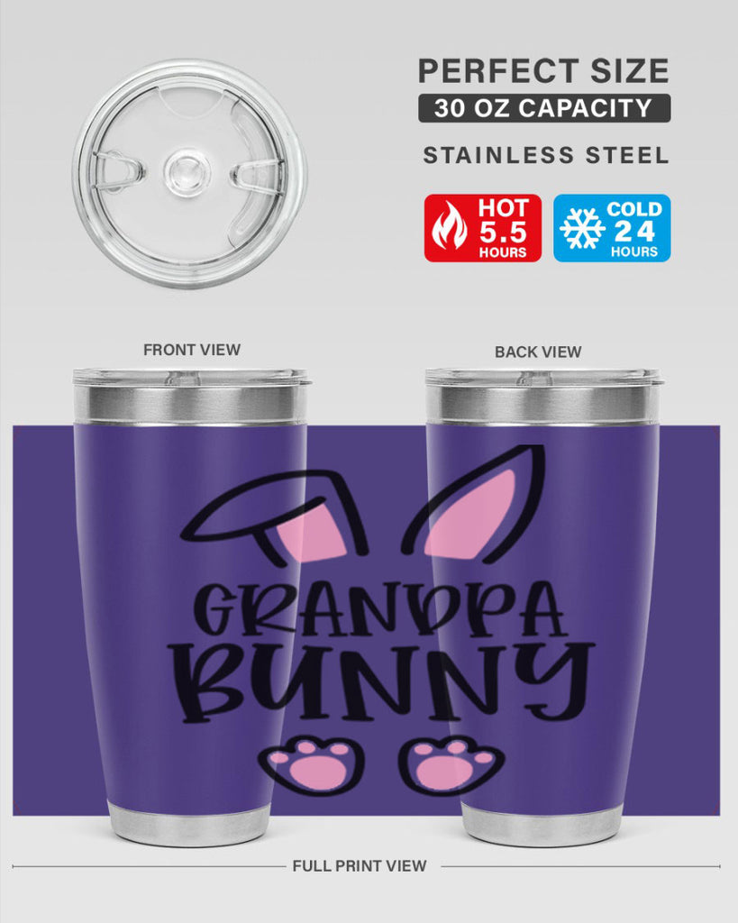 familygrandpa bunny 50#- easter- Tumbler