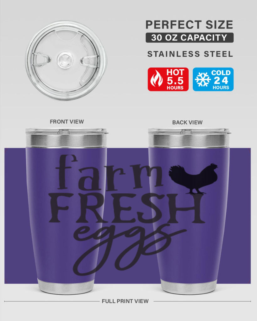 farm fresh eggs 102#- kitchen- Tumbler