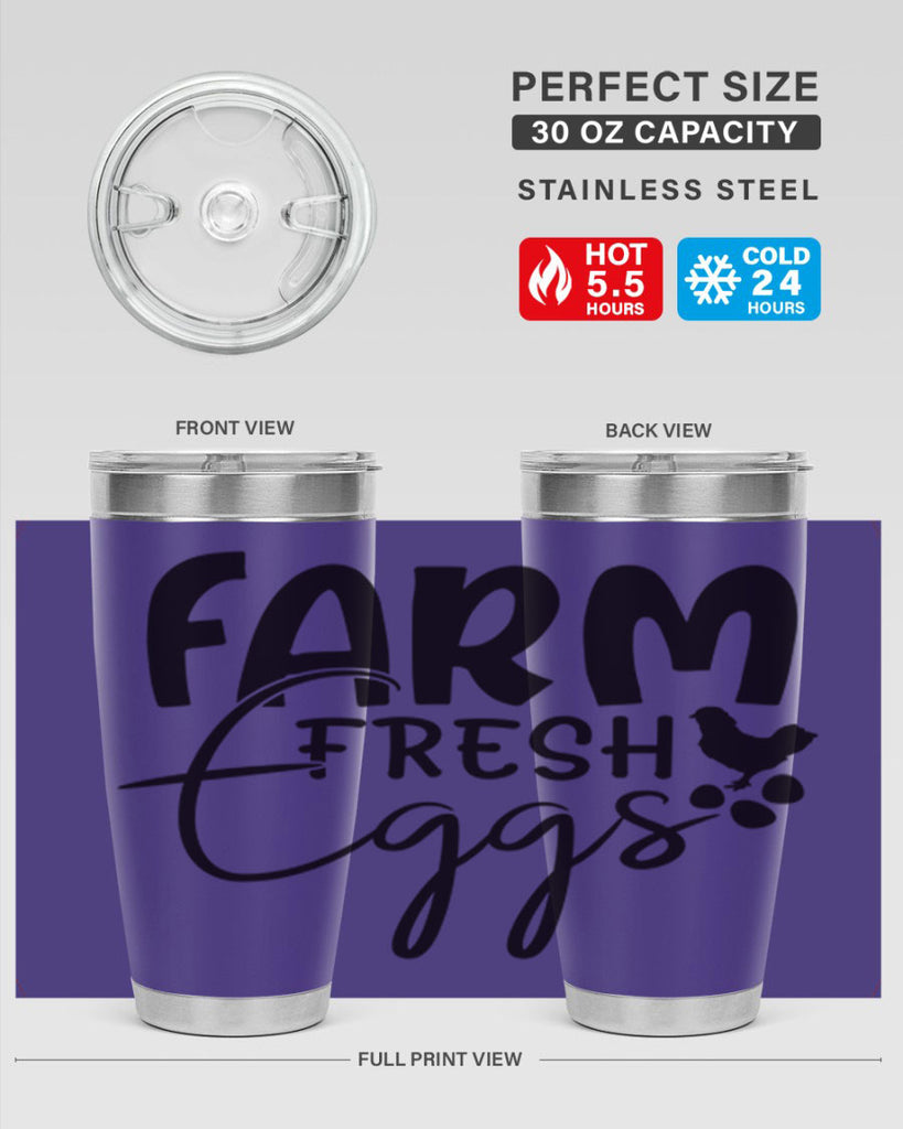 farm fresh eggs 103#- kitchen- Tumbler