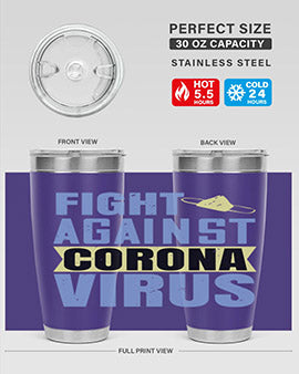 fight against corona virus Style 42#- corona virus- Cotton Tank