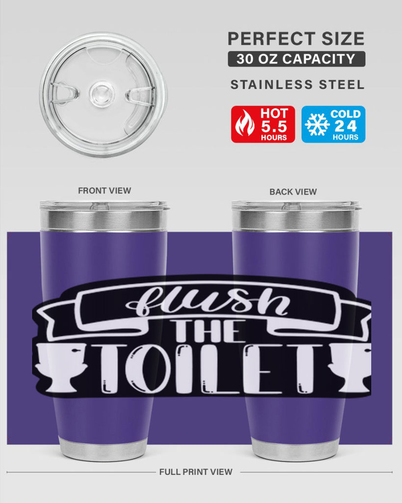 flush the toilet 40#- bathroom- Tumbler