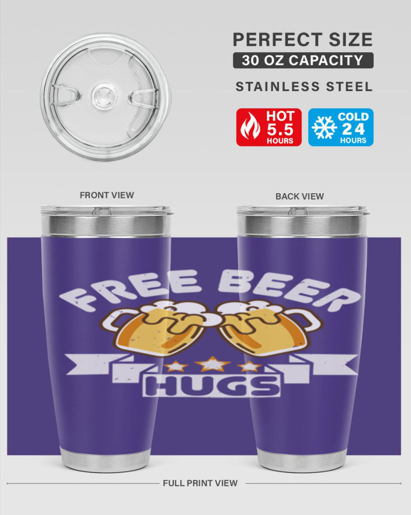 free beer hugs 88#- beer- Tumbler