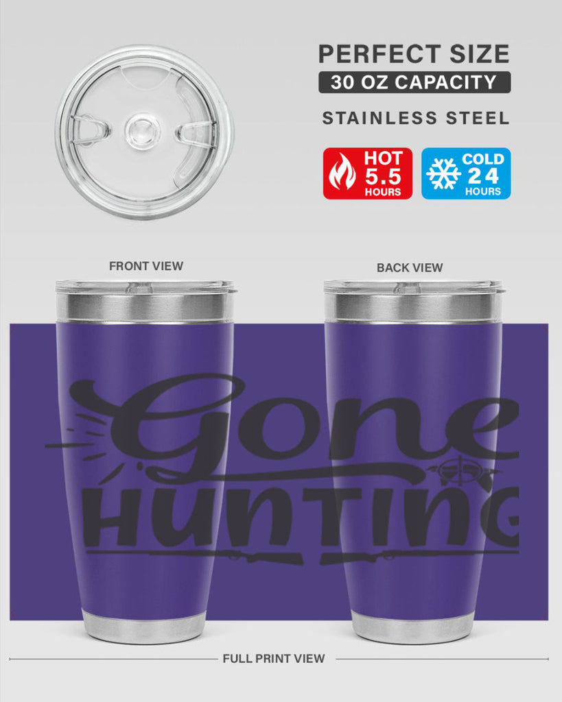 gone hunting 29#- hunting- Tumbler