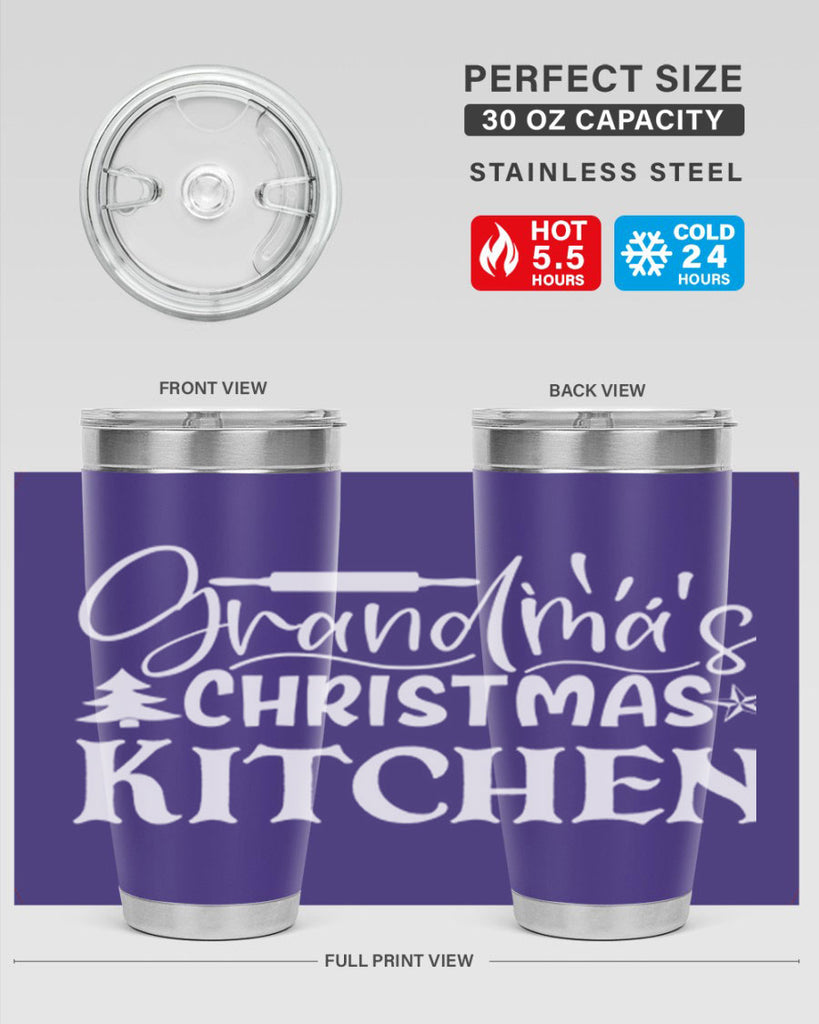 grandmas christmas kitchen 35#- kitchen- Tumbler