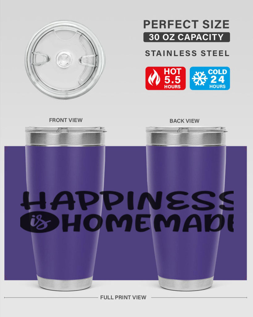 happiness is homemade 40#- home- Tumbler