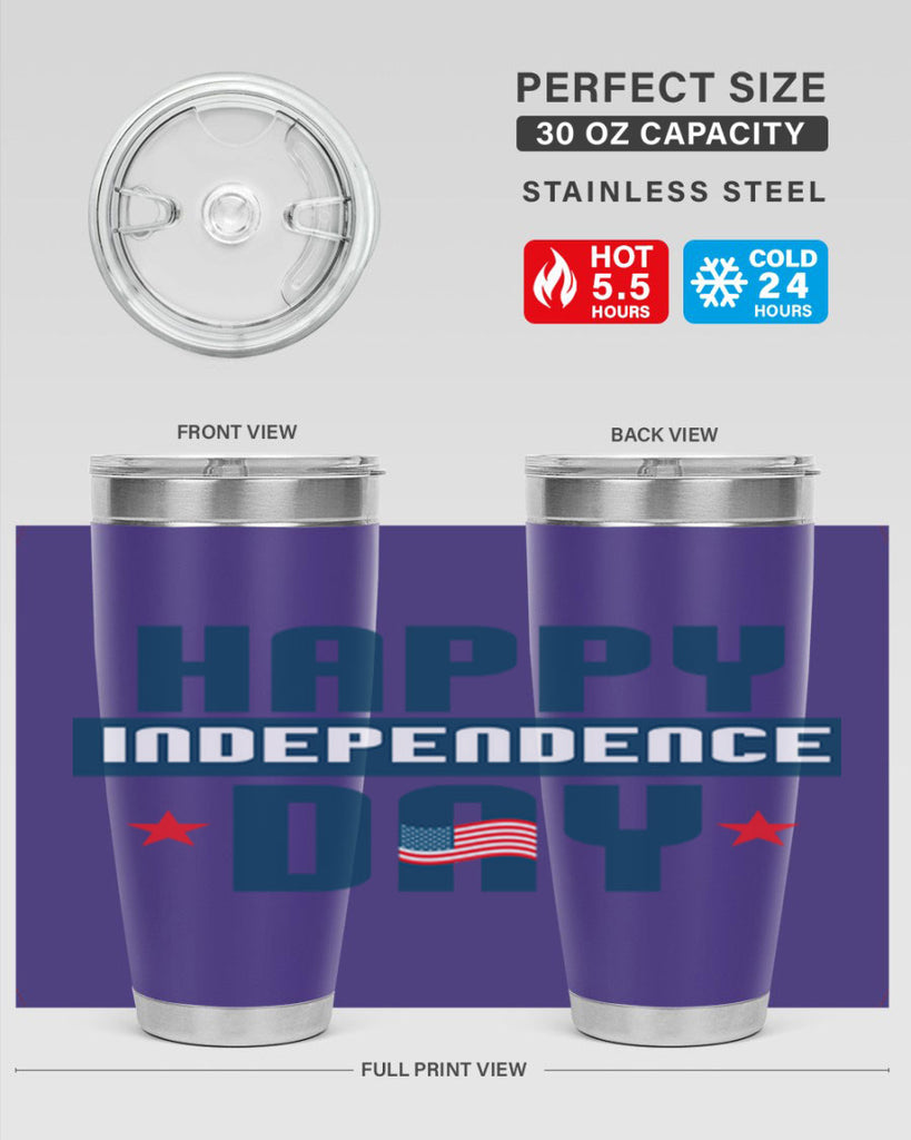 happy independence day Design Style 105#- Fourt Of July- Tumbler