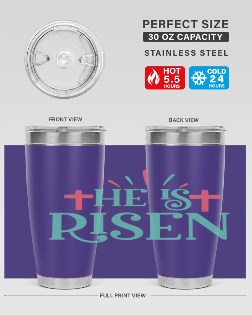 he is risen 118#- easter- Tumbler